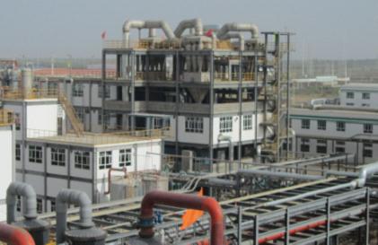 西北分公司新疆青松項目完成單體試車、管道試壓任務