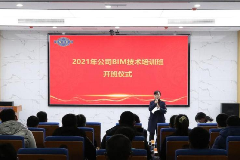 公司舉行2021年BIM技術(shù)培訓開班儀式