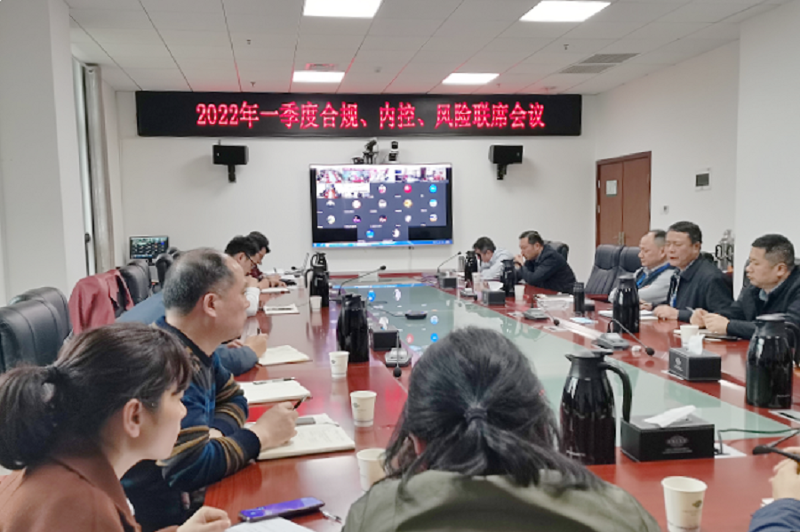 公司召開(kāi)2022年一季度合規(guī)、內(nèi)控、風(fēng)險(xiǎn)聯(lián)席會(huì)議
