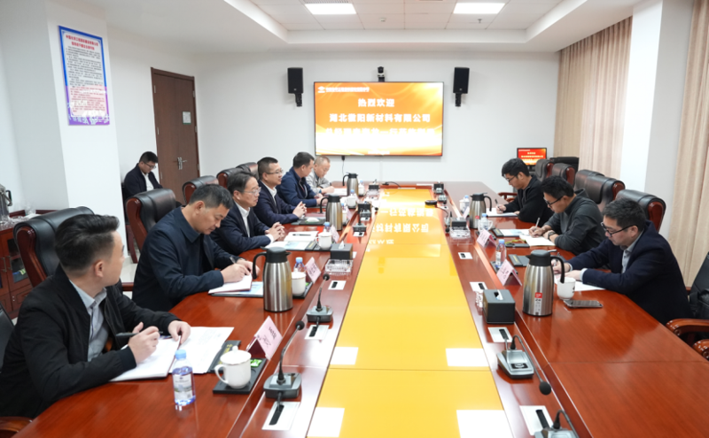 中國化學(xué)工程四化建與湖北徽陽新材料舉行會談