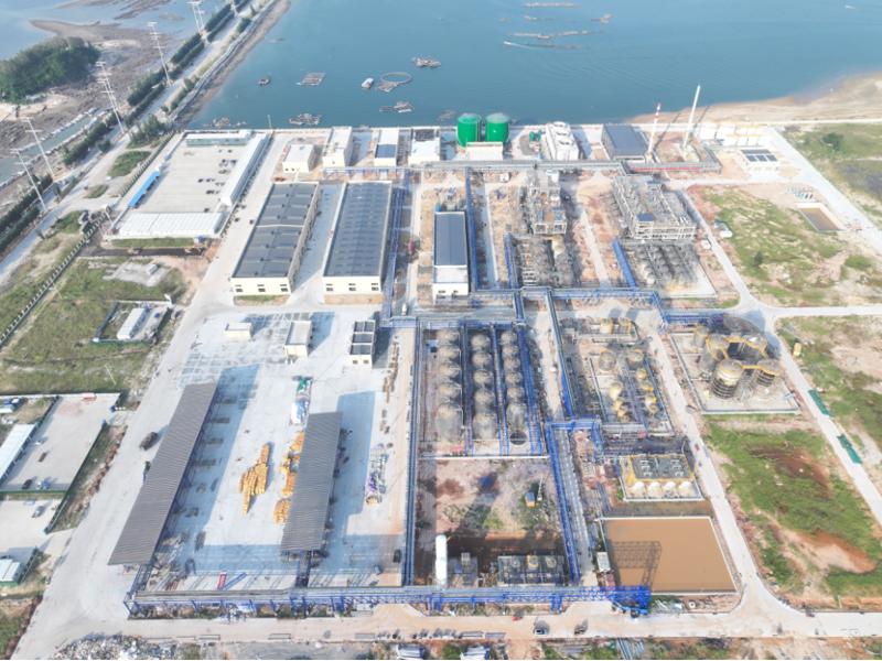 匠心筑造 奉獻(xiàn)精品⑤ | 奮戰(zhàn)開門紅！四化建承建的桐昆欽州化工新材料項目投產(chǎn)